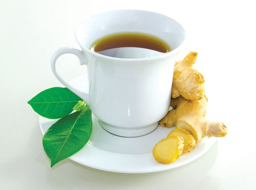 trà gừng bài thuốc Nam chữa ho do dị ứng thời tiết hiệu quả