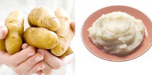 Trị mụn bằng khoai tây được rất nhiều chị em sử dụng