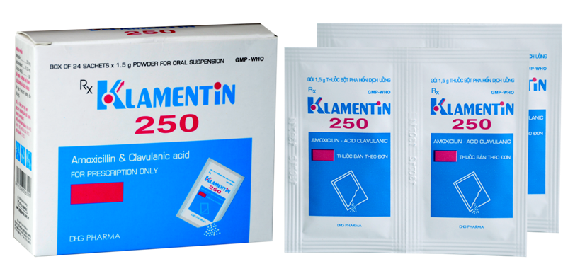 Thận trọng khi sử dụng Klamentin 250
