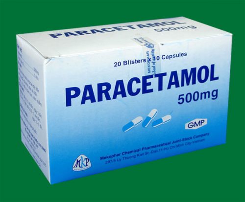 Paracetamol với công dụng hạ sốt đặc biệt hiệu quả