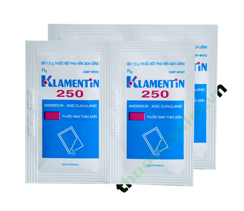 Thông tin và tác dụng cần biết về thuốc Klamentin 250
