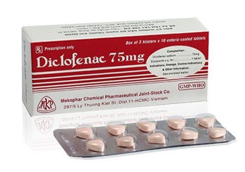 Nguy cơ suy tim, đột quỵ khi lạm dụng thuốc giảm đau Diclofenac