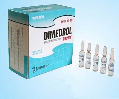 Thuốc Dimedrol có gây ra tác dụng phụ hay không?