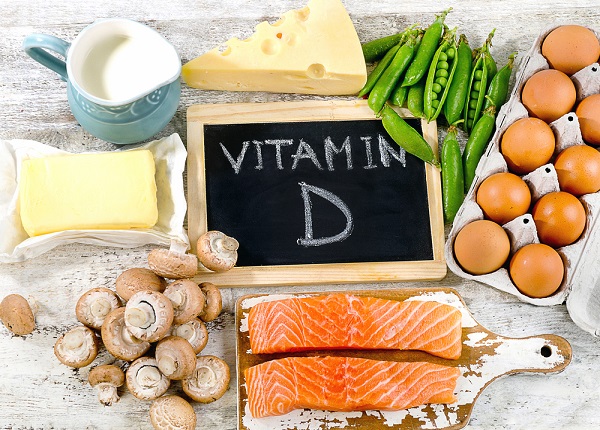 Một số thực phẩm chứa vitamin D